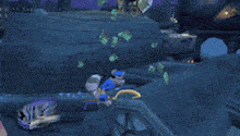 a video game with sly 2 written on the bottom right