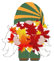 Autumn Gnome Sticker - Autumn Gnome Stickers