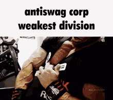 antiswag corp weakest member division