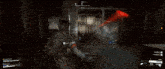 a screenshot of a video game shows a person holding a gun in a room