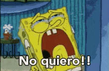 No Quiero Spongebob GIF - No Quiero Spongebob Cry GIFs