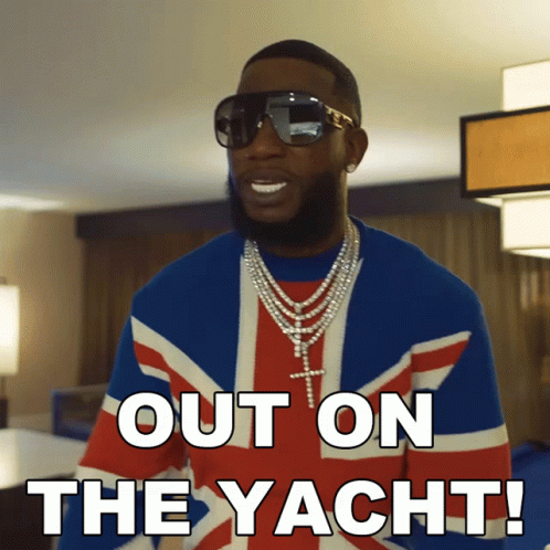 Out On The Yacht Gucci Mane GIF - Out On The Yacht Gucci Mane Look Ma I Did  It Song - Discover & Share GIFs