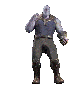 Thanos Funny Sticker - Thanos Funny Dance - Discover & Share GIFs