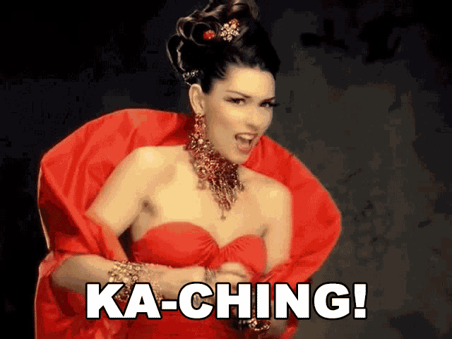 Ka Ching Shania Twain GIF Ka Ching Shania Twain Money Discover Share GIFs