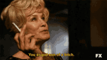 jessica lange american horror story you stupid son of a bitch stupid angry