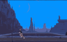 another world out of this world cinematic platformer game rotoscope