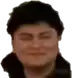a close up of a man 's face with his eyes closed and a black jacket on .