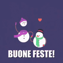Pupazzo Di Neve Amore Ti Amo Auguri Buone Feste Buon Natale GIF - Merry Christmas Happy Holidays Snowman GIFs