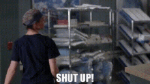 Greys Anatomy Amelia Shepherd GIF - Greys Anatomy Amelia Shepherd Shut Up GIFs