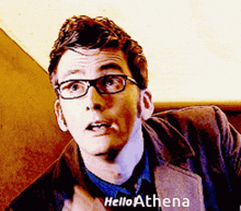 Hello Athena Doctor Who GIF - Hello Athena Doctor Who Tenth Doctor GIFs
