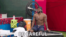 Be Careful Kevin Hart GIF - Be Careful Kevin Hart Cold As Balls GIFs