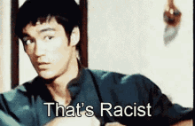 Inappropriate GIF - Bruce Lee Racist Point GIFs