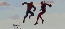 Deadpool Spider Man GIF - Deadpool Spider Man Fighting GIFs