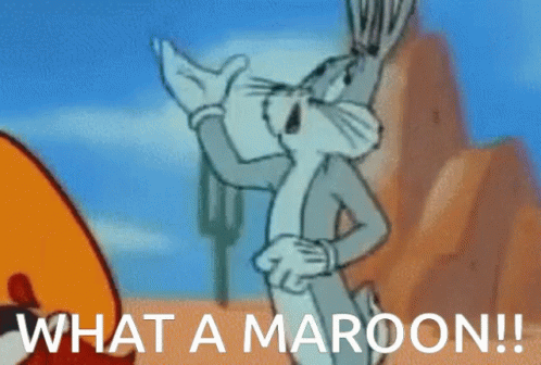 What A Maroon Bugs GIF - What A Maroon Bugs Bunny - Discover & Share GIFs