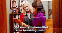 Parks And Rec Leslie Knope GIF - Parks And Rec Leslie Knope Oh Ann GIFs