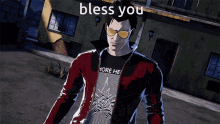 Bless You Nmh3 GIF - Bless You Nmh3 No More Heroes GIFs