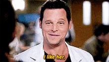 Greys Anatomy Alex Karev GIF - Greys Anatomy Alex Karev I Like Her GIFs