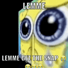 Crying Spongebob Snap GIF