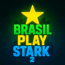 a sign that says brasil play stark 2