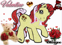 valentine pony my little pony mlp amy