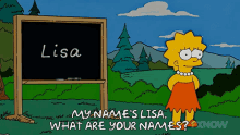 Simpsons Lisa Simpson GIF - Simpsons Lisa Simpson Name GIFs