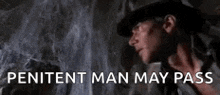 Indiana Jones Penitent GIF - Indiana Jones Penitent Shall Pass GIFs
