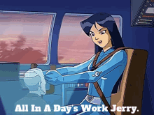 Totally Spies Britney GIF - Totally Spies Britney All In A Days Work Jerry GIFs