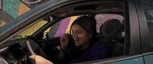 Kamala Khan Driving Test GIF