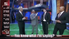 Herm Edwards Check Your Package GIF - Herm Edwards Check Your Package Sack Tap GIFs