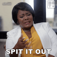 Spit It Out Ms Marie Willis GIF
