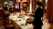 Dinner Table GIF - Miss Peregrines Miss Peregrines Home For Peculiar Children Miss Peregrines Film GIFs