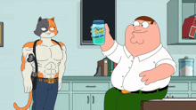 Family Guy Fortnite GIF - Family Guy Fortnite Meowscles GIFs