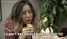 Pickles Cant Eat Like I Used To GIF - Pickles Cant Eat Like I Used To Js Family Vacation GIFs