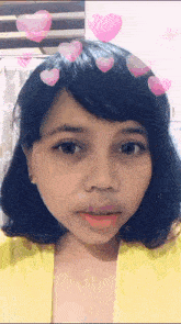Ebylarasati Kebaya Kuning GIF - Ebylarasati Kebaya Kuning Galungan Selfie GIFs