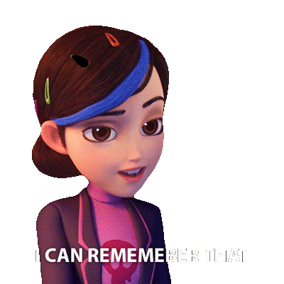 I Can Remember That Claire Nuñez Sticker - I Can Remember That Claire Nuñez Trollhunters Tales Of Arcadia Stickers