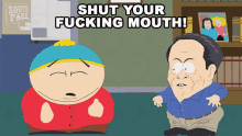 Shut Your Fucking Mouth David Nelson GIF - Shut Your Fucking Mouth David Nelson Eric Cartman GIFs