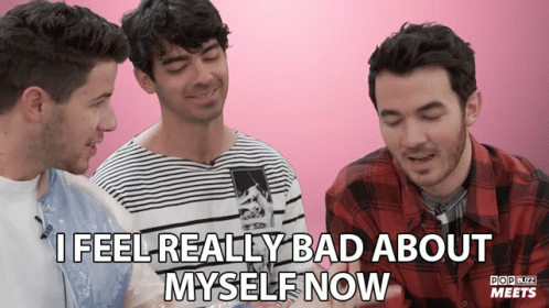I Feel Really Bad About Myself Now Joe Jonas GIF - I Feel Really Bad About Myself Now Joe Jonas Nick Jonas GIFs
