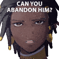 Can You Abandon Him Annette Sticker - Can You Abandon Him Annette Thuso Mbedu Stickers
