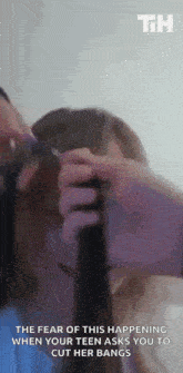 Cutting Hair This Is Happening GIF - Cutting Hair This Is Happening Shocked GIFs