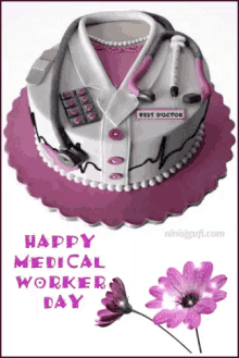 Happy Medical Worker Day Congrats Cake GIF - Happy Medical Worker Day Congrats Cake GIFs