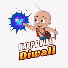 Happy Wali Diwali Raju GIF - Happy Wali Diwali Raju Chhota Bheem GIFs