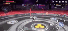 a screenshot of a video game with a character named kingston on the screen