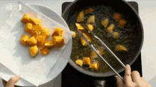 Fried Sweet Potatoes 油炸地瓜 GIF - 地瓜sweet Potato番薯 GIFs