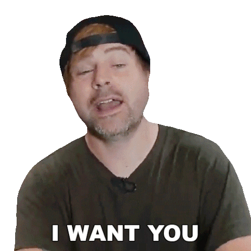 I Want You To Be A Part Of It Jared Dines Sticker - I Want You To Be A Part Of It Jared Dines I'D Love For You To Join Us Stickers