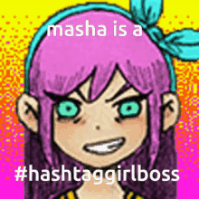 Masha Girlboss GIF - Masha Girlboss Dog GIFs