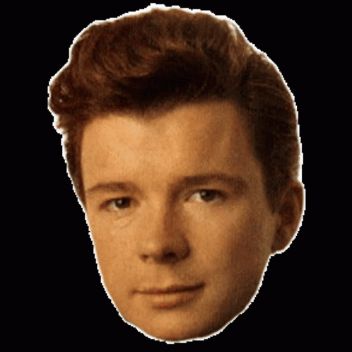 Rick Astley Head GIF – Rick Astley Head Spin – discover and share GIFs