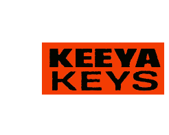Keeya Keys Logo Sticker - Keeya Keys Logo Spinning Stickers