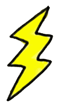 lightning doodle