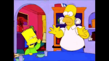 Los Simpsons Bart Simpson GIF - Los Simpsons Bart Simpson Homer Simpson GIFs