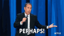 Perhaps Jerry Seinfeld GIF - Perhaps Jerry Seinfeld 23hours To Kill GIFs
